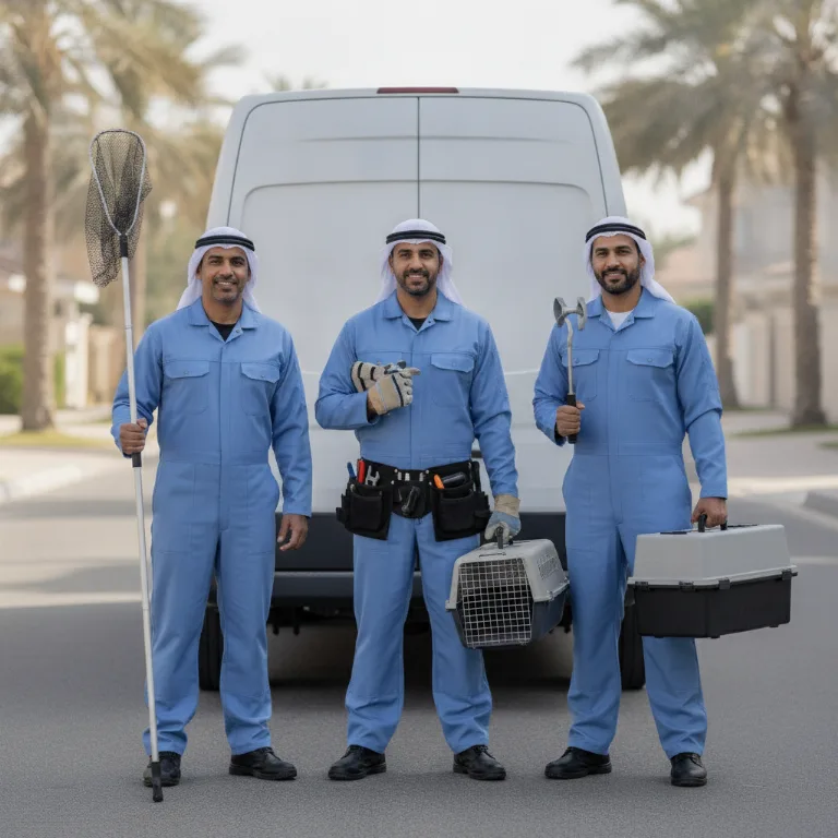 مكافحة حيوانات فريق في طريف
